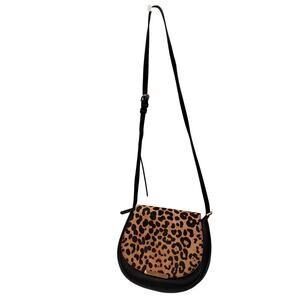 Anitik Kraft Animal Print Faux Leather Crossbody Handbag